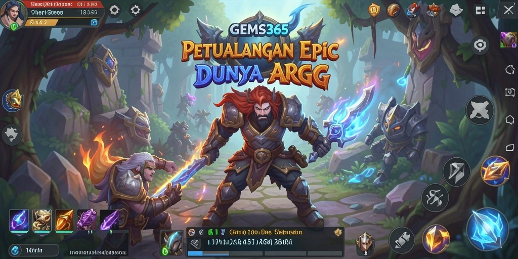 Tampilan menakjubkan dari pertarungan di dalam GEMS365.