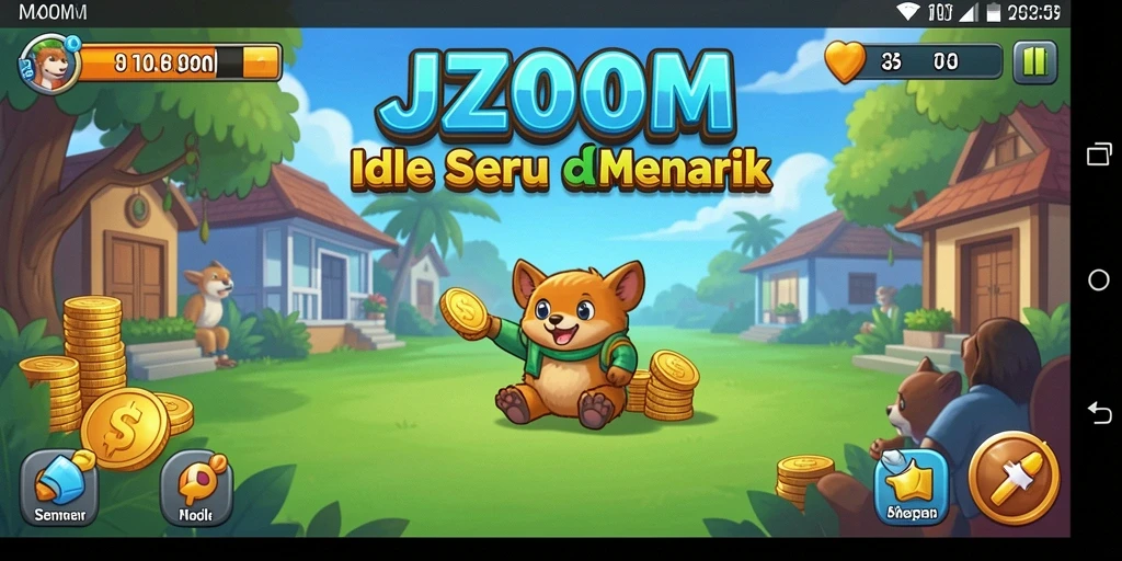 Tampilan screenshot utama J200M menampilkan gameplay menarik dan mekanisme pengumpulan.
