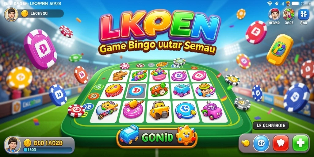 Tampilan menarik dari gameplay Bingo LKOPEN yang menghibur.