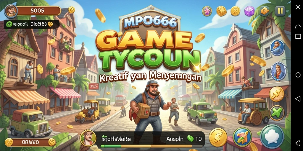 Tampilan screenshot MPO666 menampilkan gameplay Tycoon yang menarik.