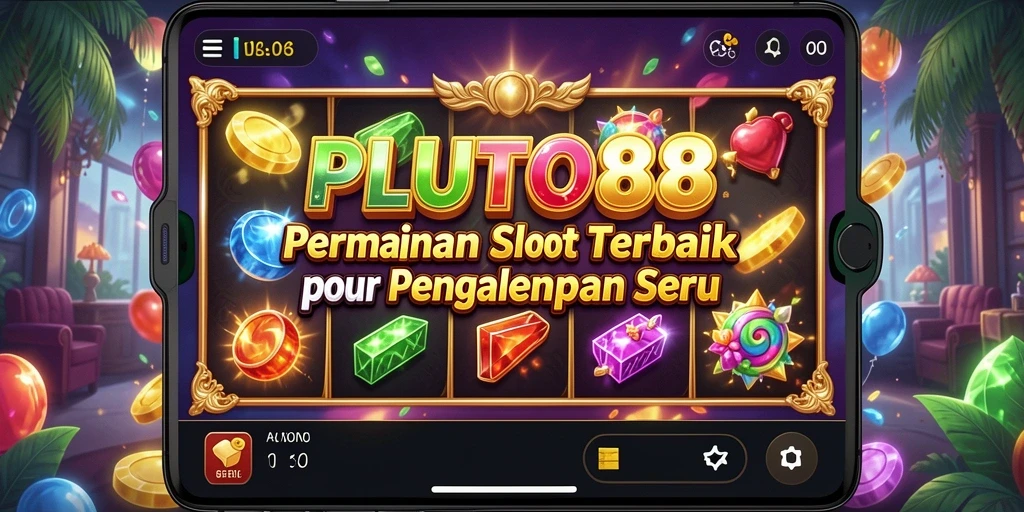 Tampilan menarik permainan Slot PLUTO88 dengan efek visual menarik.