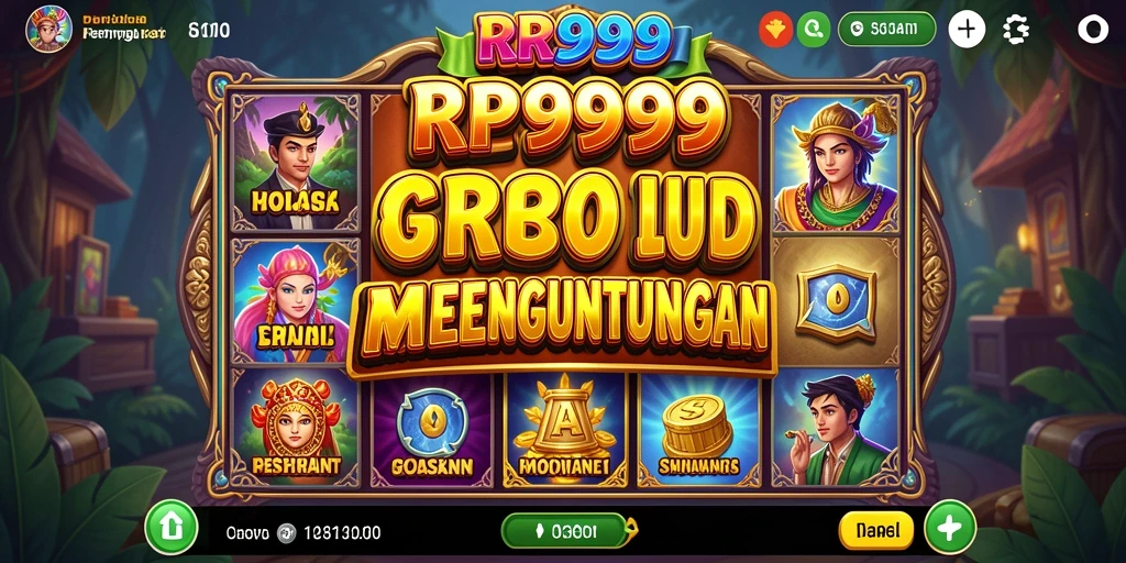 Tampilan gameplay RR999 yang menarik dan penuh warna.
