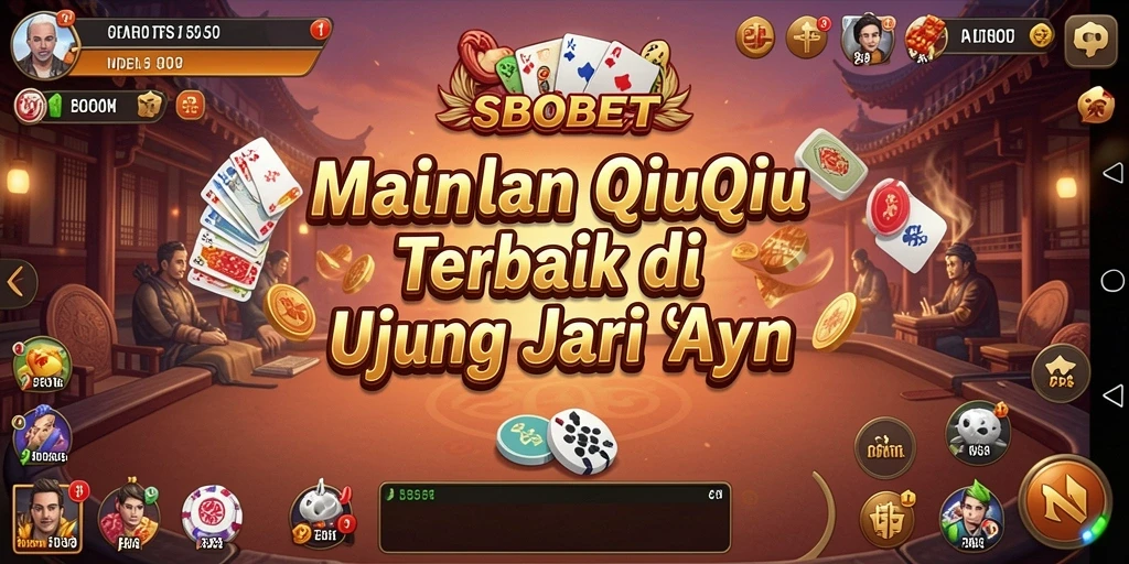 Tampilan gameplay QiuQiu yang menegangkan di SBOBET.
