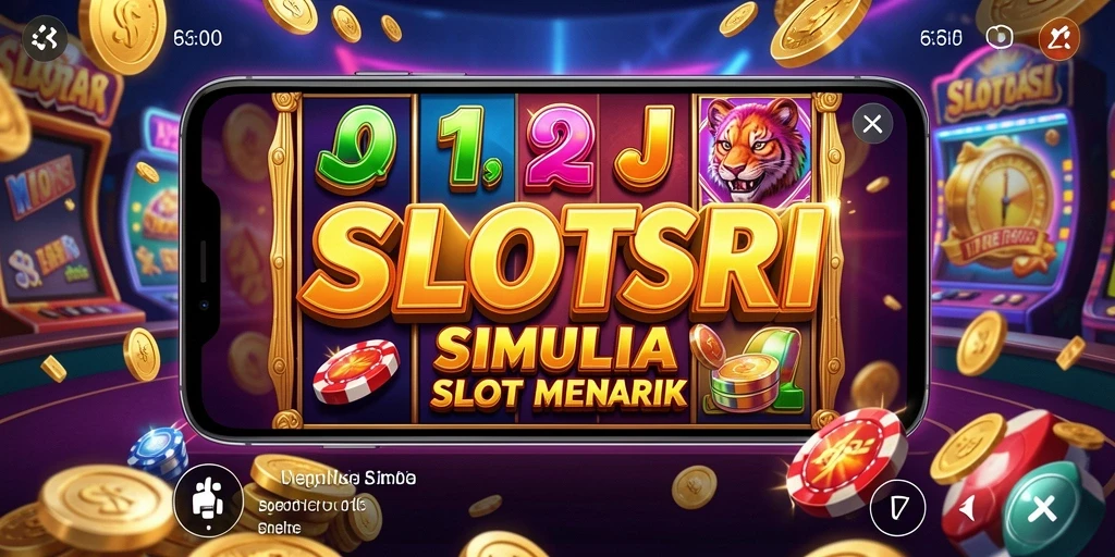 Tampilan menarik dan seru dari gameplay SLOTSRI.