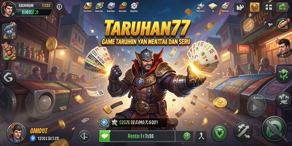 Tangkapan layar gameplay menarik dari TARUHAN77.