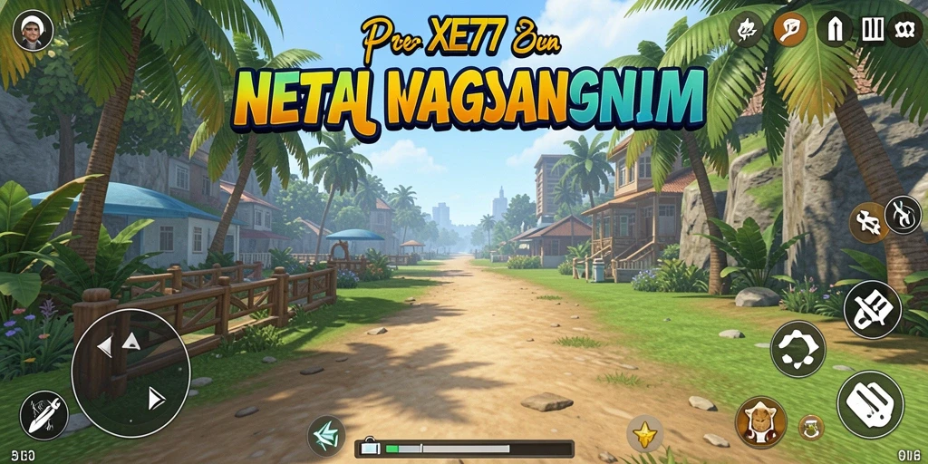 Tampilan gameplay XE77 yang seru dan menarik.